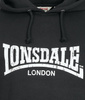 Bluza LONSDALE WOLTERTON czarna kaptur