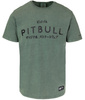 T-shirt PIT BULL Denim Washed MT.FUJI sage green