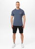 T-shirt PIT BULL USA CAL 140 spandex navy jeans