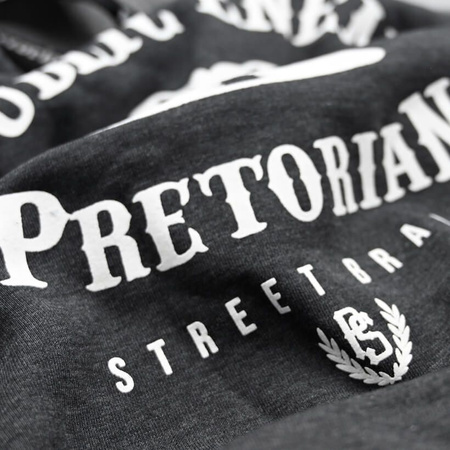 Bluza PRETORIAN PUBLIC ENEMY grafitowa kaptur