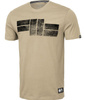 T-shirt PIT BULL CLASSIC LOGO beżowy
