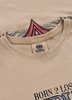 T-shirt PIT BULL Denim Washed T-SHIRT ACE OF SPADES 2 beżowy