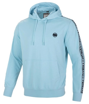Bluza PIT BULL TRICOT BADGER błękitna kaptur