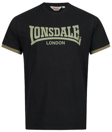 T-shirt Lonsdale TOWNHEAD czarny