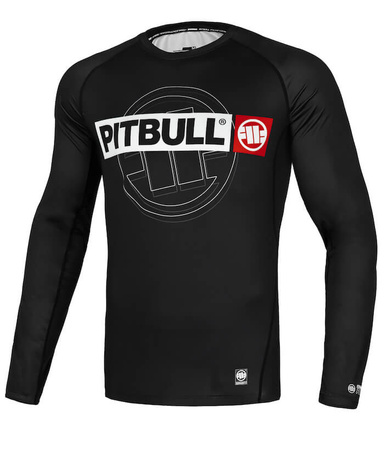 Longsleeve Rashguard PIT BULL HILLTOP SPORT czarny