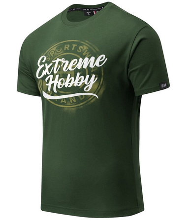 T-shirt EXTREME HOBBY BADGE khaki
