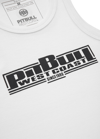 Tank top PIT BULL RIB BOXING biały