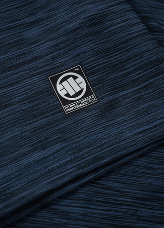 T-shirt PIT BULL SMALL LOGO CASUAL SPORT granatowy (navy melange)