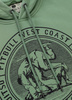 Bluza PIT BULL WASHED VINTAGE BJJ washed green kaptur