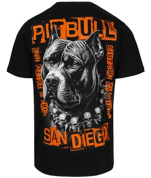 T-shirt PIT BULL BLACKY czarny