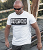 T-shirt DOBERMANS DIVISION PATCH TS392 biały