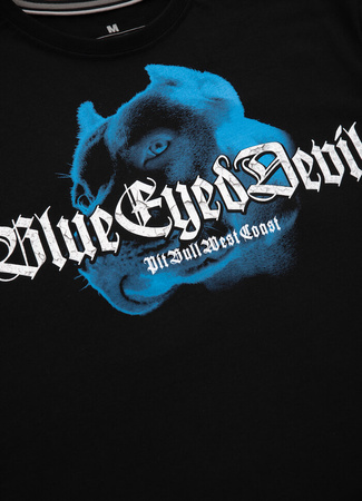 T-shirt Pit Bull BLUE EYED DEVIL VI czarny