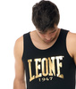 Tank-top treningowy LEONE NEW GOLD czarny