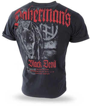 T-shirt DOBERMANS BLACK DEVIL TS154 czarny