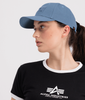 Czapka ALPHA INDUSTRIES VELCRO CAP niebiesko-szara (greyblue) 168903 134