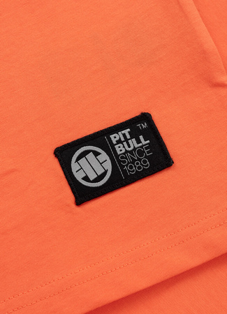 T-shirt PIT BULL DOG SD pomarańczowy (fluo orange)