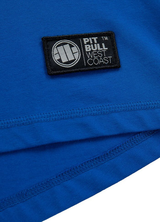T-shirt PIT BULL MERCADO SMALL LOGO 210 niebieski