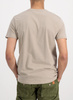 T-shirt ALPHA INDUSTRIES BASIC piaskowy (vintage sand) 100501 679