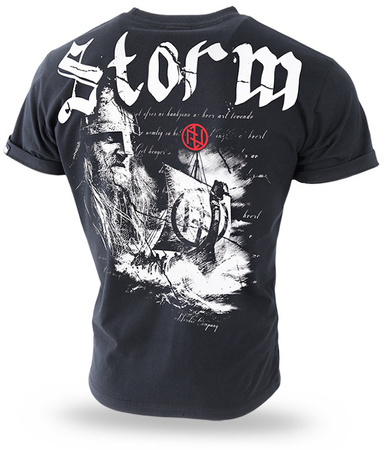 T-shirt DOBERMANS STORM TS151 czarny