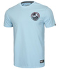 T-shirt PIT BULL OCEANSIDE (light blue) błękitny