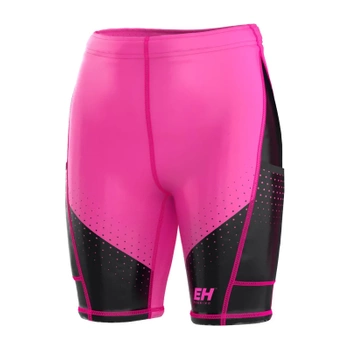 Damskie legginsy biegowe 1/3 EXTREME HOBBY MOOD różowe