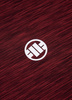 T-shirt PIT BULL SMALL LOGO CASUAL SPORT bordowy (burgundy melange)