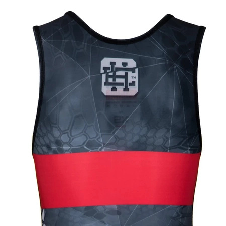 Trykot Zapaśniczy Damski Polska Camo