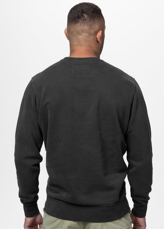 Bluza PIT BULL Washed HACKETT grafitowa prosta