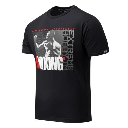T-shirt EXTREME HOBBY BOXING PRO czarny