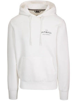 Bluza PIT BULL Tricot Terry SAMPSON biała (off white) kaptur