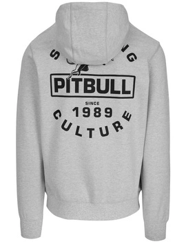 Bluza PIT BULL Tricot Terry PHYSICAL CULTURE szara kaptur