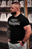T-shirt OFENSYWA NASZE TRYBUNY NASZE ZASADY czarny