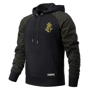 Bluza Hooded EXTREME HOBBY PODRÓŻE WOJOWNIKA LOGO czarna