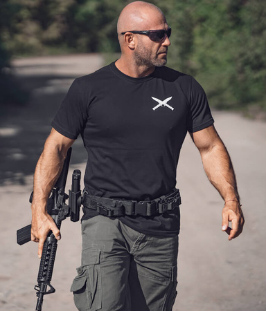 T-shirt DOBERMANS TACTICAL SOLDIER TS394 czarny