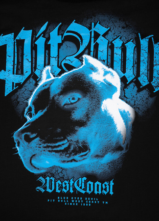 T-shirt Pit Bull BLUE EYED DEVIL VI czarny