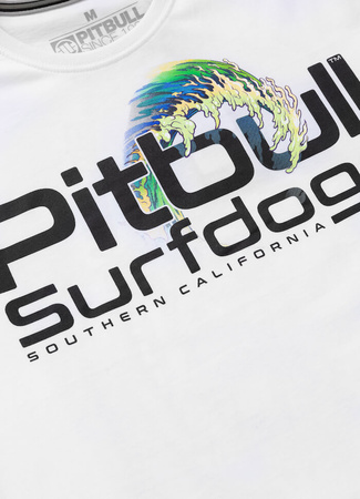 T-shirt PIT BULL CAMINO biały