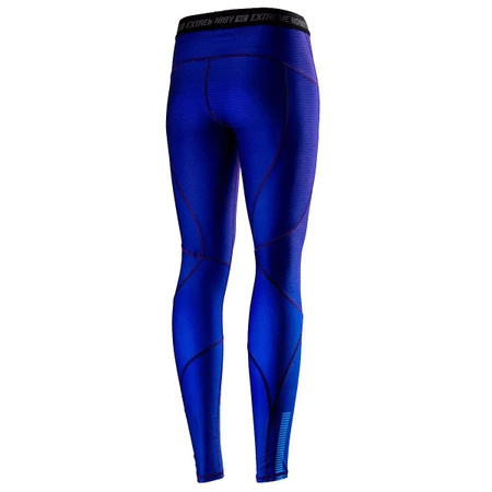Legginsy Sportowe EXTREME HOBBY Damskie ACTIVE niebieskie