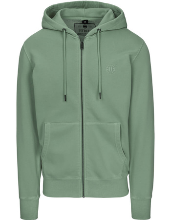 Bluza PIT BULL WASHED LANCASTER 2 green rozpinana kaptur