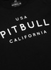 T-shirt damski PIT BULL USA CAL WMN czarny