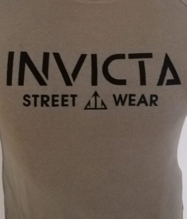 Bluza INVICTA STREETWEAR prosta oliwkowa 