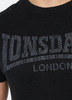 T-shirt LONSDALE LOGO KAI czarny