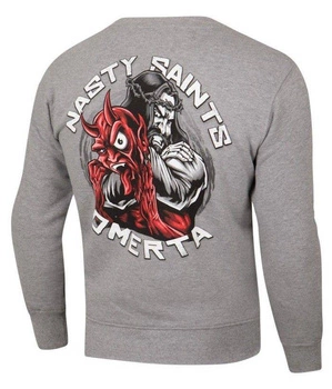 Bluza EXTREME HOBBY NASTY SAINTS szara prosta