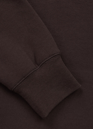 Bluza PIT BULL SMALL LOGO dark chocolate prosta