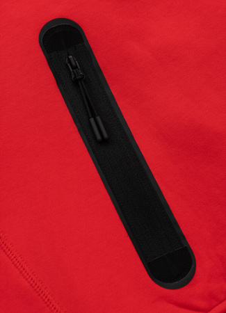 Komplet dresowy PIT BULL DOGWOOD/POCKET DOGWOOD czerwony (fluo red) 