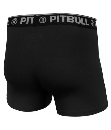 Bokserki PIT BULL SPORT MIKROFIBRA komplet 3 sztuk grafitowo-oliwkowo-czarne