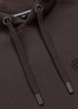 Bluza PIT BULL SMALL LOGO dark chocolate kaptur
