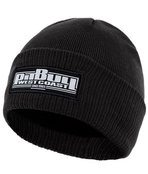 Czapka zimowa PIT BULL ONE TONE BOXING czarna