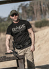 T-shirt DOBERMANS RAGE TS358 czarny