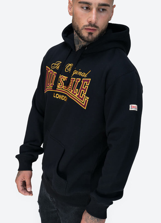 Bluza LONSDALE PRESTOLEE czarna kaptur