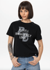 T-shirt damski PIT BULL Oversize LOYAL WMN czarny